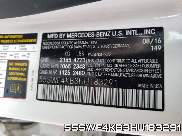 55SWF4KB3HU183291 фото 2
