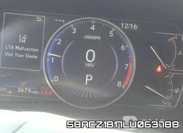58ACZ1B17LU063788 фото 8