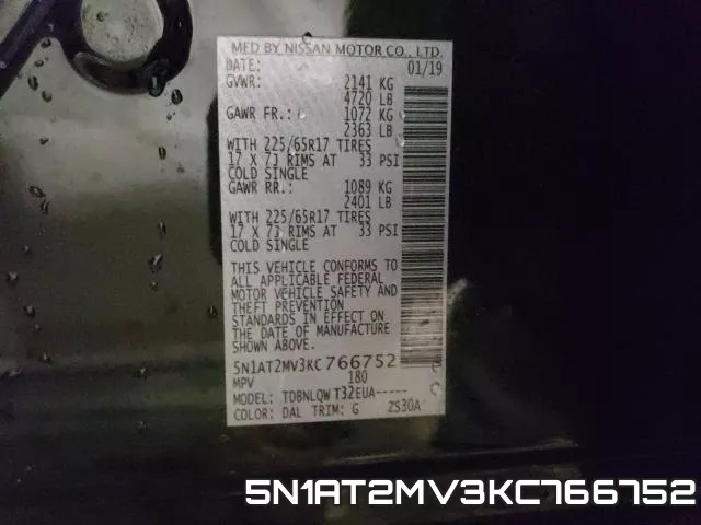 5N1AT2MV3KC766752 фото 2
