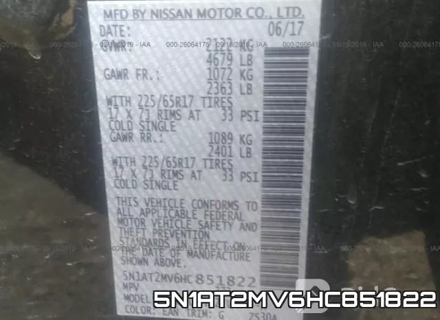 5N1AT2MV6HC851822 фото 10