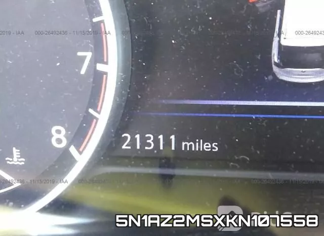 5N1AZ2MSXKN107558 фото 8