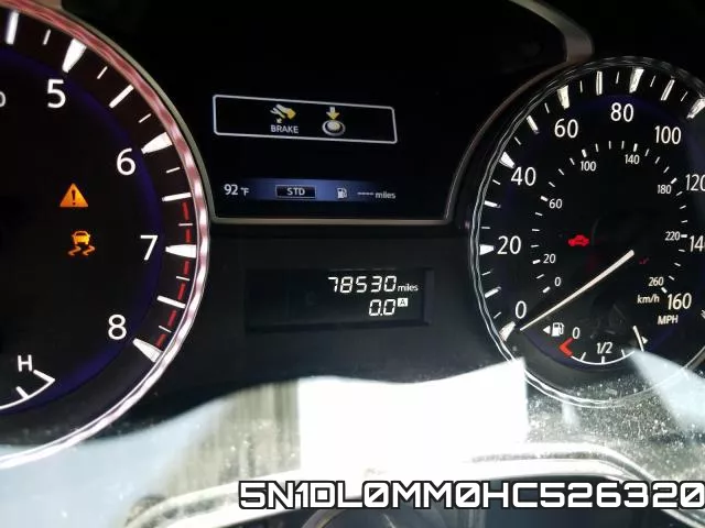 5N1DL0MM0HC526320 фото 9