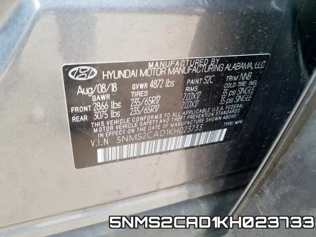 5NMS2CAD1KH023733 фото 2
