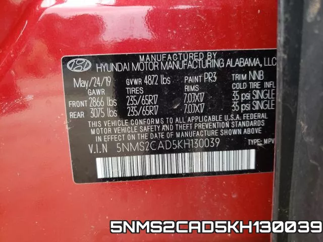 5NMS2CAD5KH130039 фото 2
