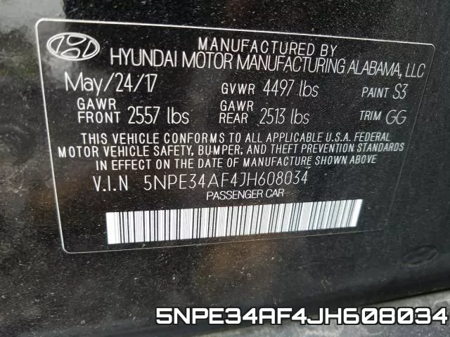5NPE34AF4JH608034 фото 2