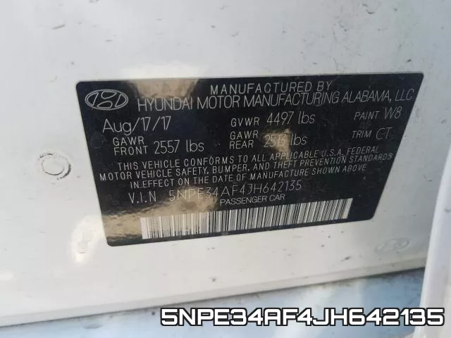 5NPE34AF4JH642135 фото 2