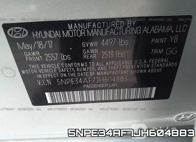 5NPE34AF7JH604883 фото 10