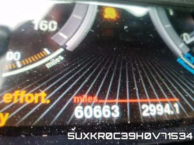 5UXKR0C39H0V71534 фото 9