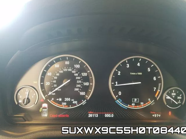 5UXWX9C55H0T08440 фото 9