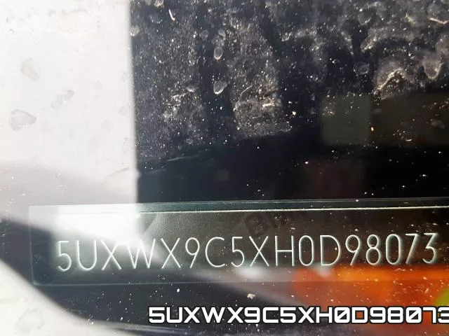 5UXWX9C5XH0D98073 фото 2