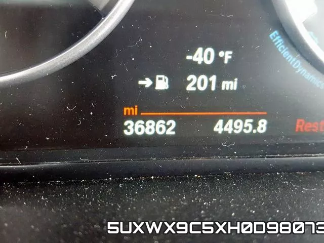 5UXWX9C5XH0D98073 фото 9