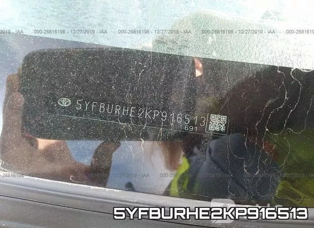 5YFBURHE2KP916513 фото 10