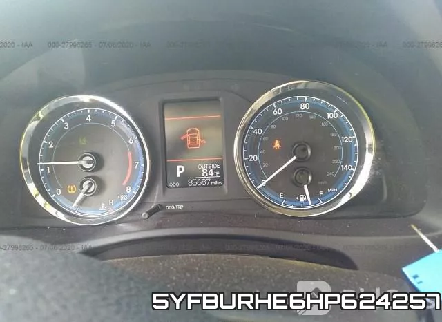 5YFBURHE6HP624257 фото 8