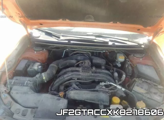 JF2GTACCXK8278606 фото 2