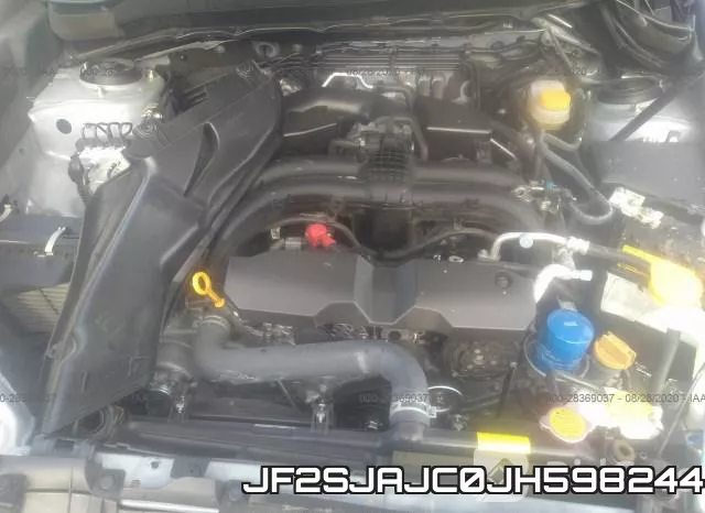 JF2SJAJC0JH598244 фото 2