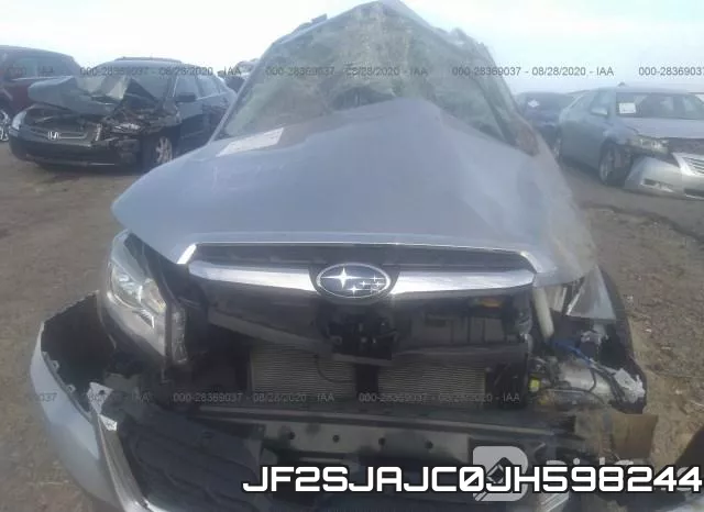 JF2SJAJC0JH598244 фото 7