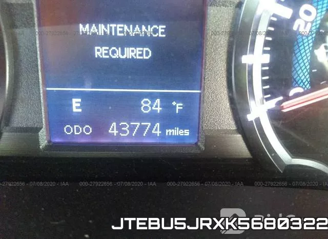 JTEBU5JRXK5680322 фото 8