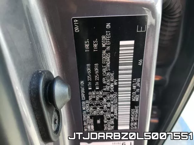 JTJDARBZ0L5007551 фото 2