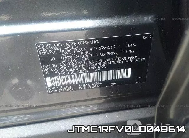 JTMC1RFV0LD048614 фото 10