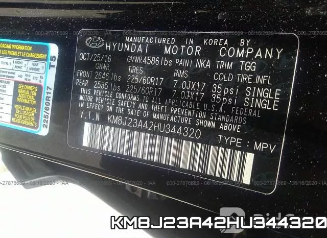KM8J23A42HU344320 фото 10