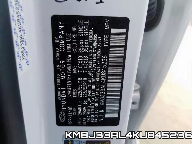 KM8J33AL4KU845236 фото 2