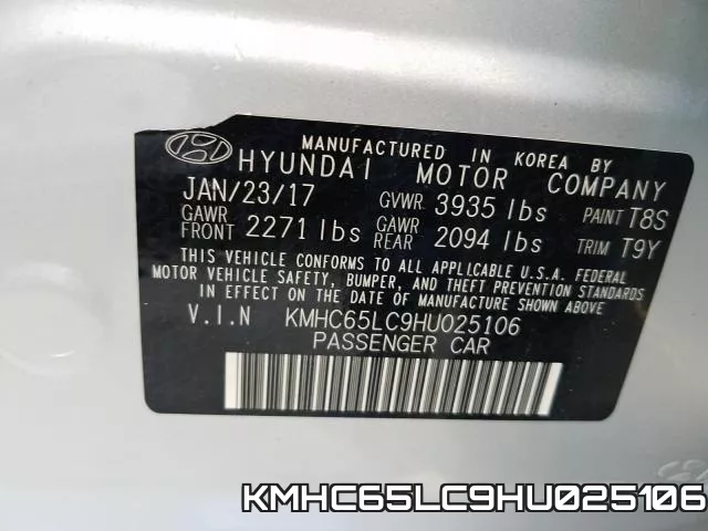KMHC65LC9HU025106 фото 2