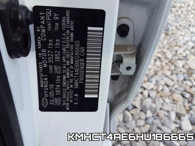 KMHCT4AE6HU186665 фото 2