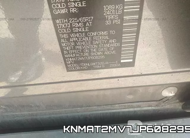 KNMAT2MV7JP608295 фото 10