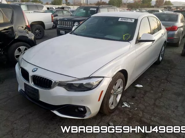WBA8B9G59HNU49885 фото 3