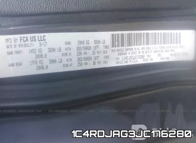 1C4RDJAG3JC176280 фото 10