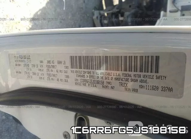 1C6RR6FG5JS188158 фото 10