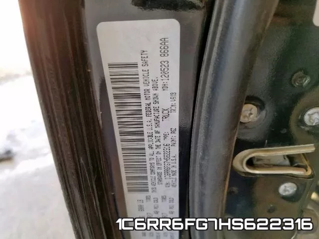 1C6RR6FG7HS622316 фото 2