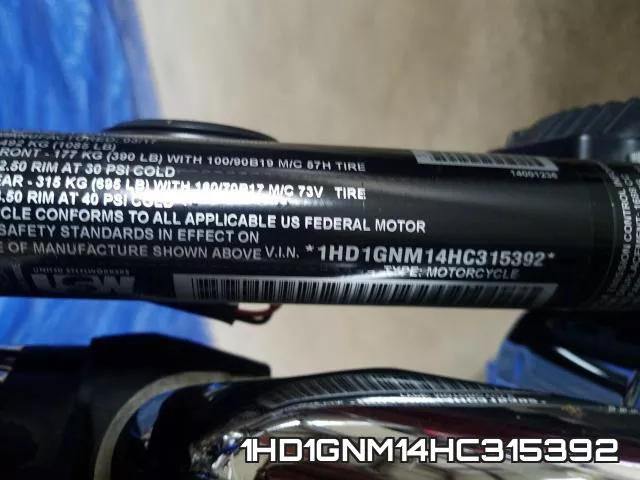 1HD1GNM14HC315392 фото 2