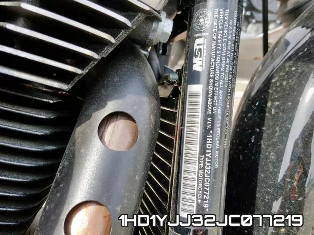 1HD1YJJ32JC077219 фото 2