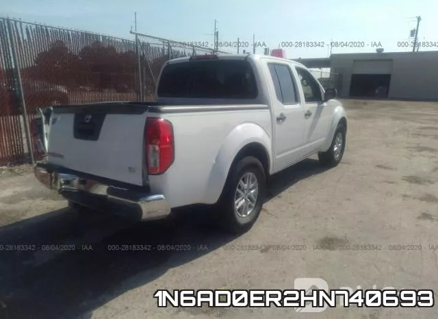 1N6AD0ER2HN740693 фото 5