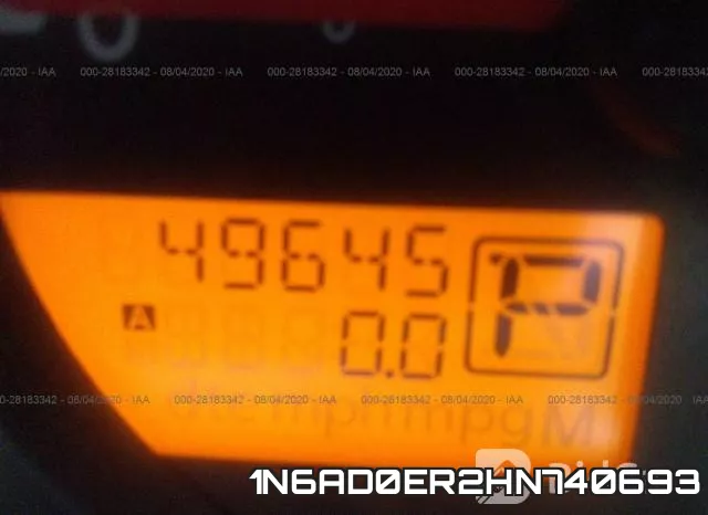 1N6AD0ER2HN740693 фото 8