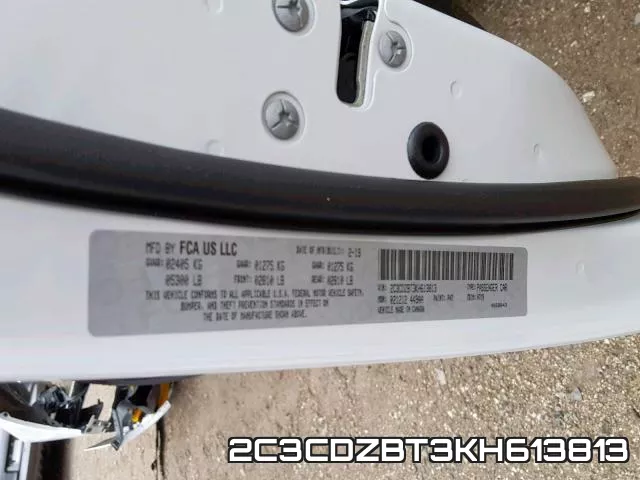 2C3CDZBT3KH613813 фото 2