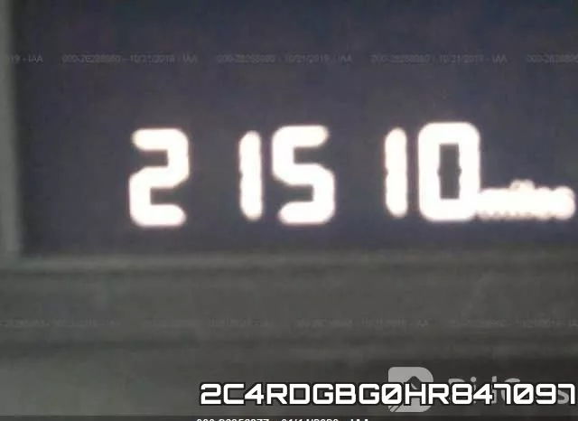 2C4RDGBG0HR847097 фото 8