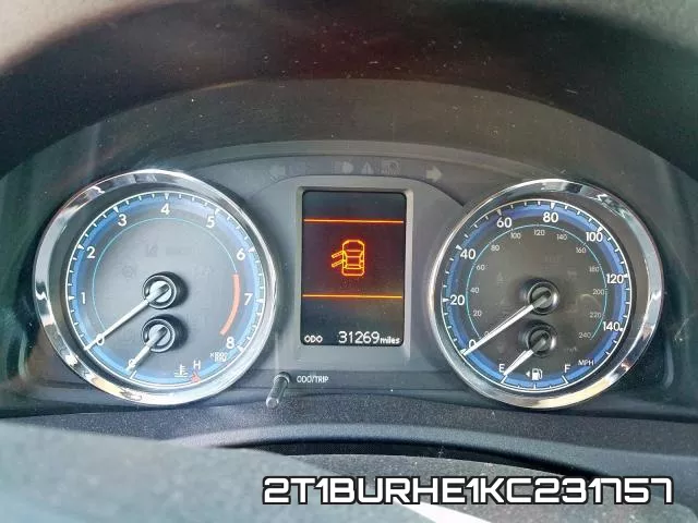 2T1BURHE1KC231757 фото 9