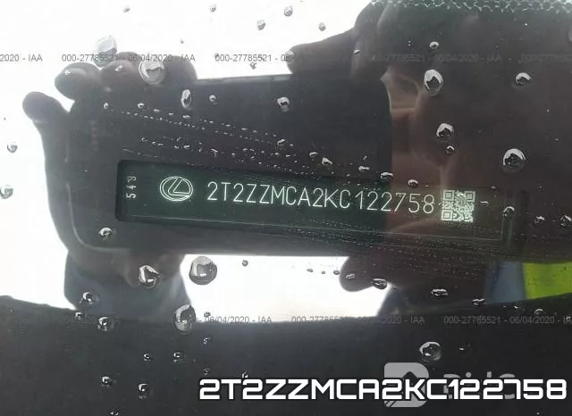 2T2ZZMCA2KC122758 фото 10