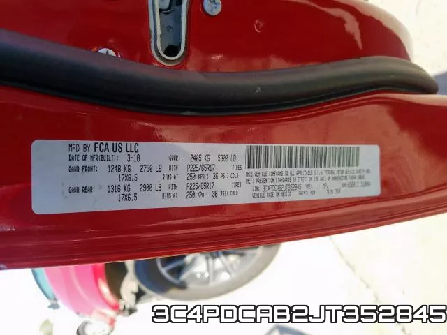 3C4PDCAB2JT352845 фото 2