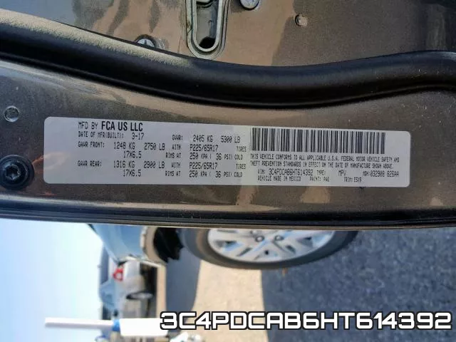 3C4PDCAB6HT614392 фото 2
