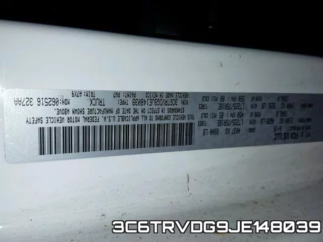 3C6TRVDG9JE148039 фото 2