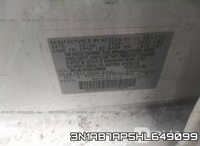 3N1AB7AP5HL649099 фото 10