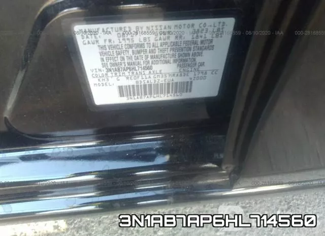 3N1AB7AP6HL714560 фото 10