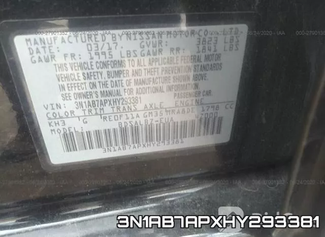3N1AB7APXHY293381 фото 10