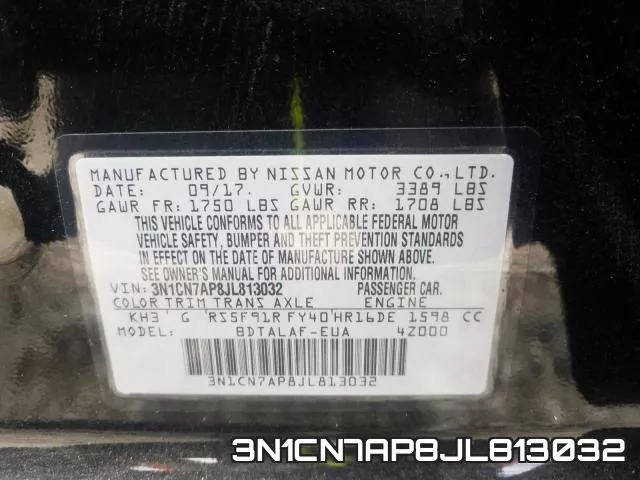 3N1CN7AP8JL813032 фото 2