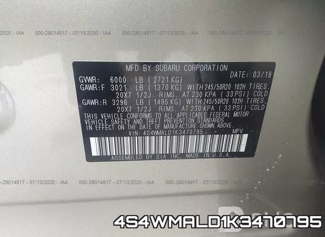 4S4WMALD1K3470795 фото 10