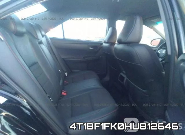4T1BF1FK0HU812646 фото 9