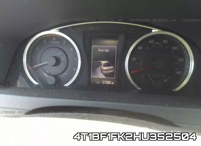 4T1BF1FK2HU352504 фото 8